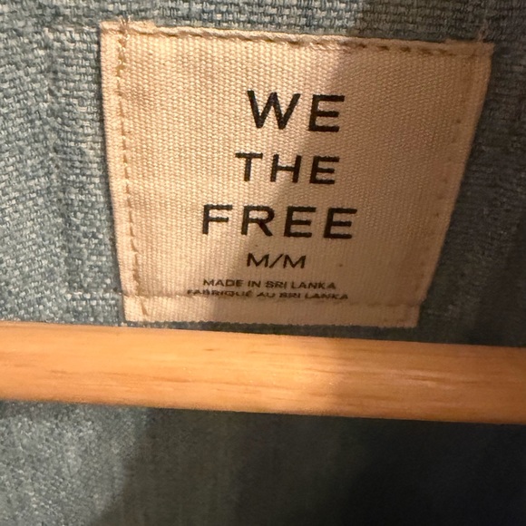 Free People Lemon Denim Chore Coat - Picture 2 of 3